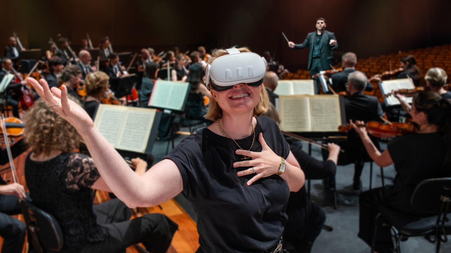 Concerts of the Future will have its UK premiere in the summer at the Edinburgh Fringe, changing the game for what live theatre and classical concerts can be as audience members use VR to play within a full-scale orchestra
